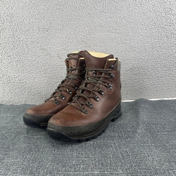 LOWA Boots Mens US 8.5 EU 41.5 Brown Baffin Pro‎ Leather Hiking Trekking Germany